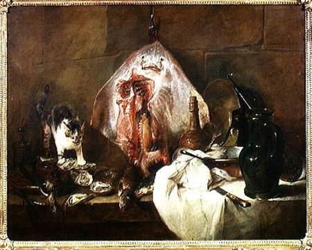The Ray or, The Kitchen Interior od Jean-Baptiste Siméon Chardin