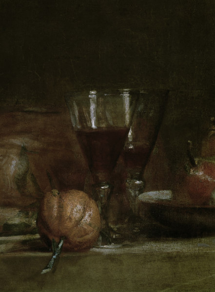 Still life with olive glass od Jean-Baptiste Siméon Chardin