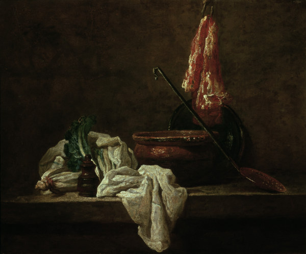 Stll Life od Jean-Baptiste Siméon Chardin