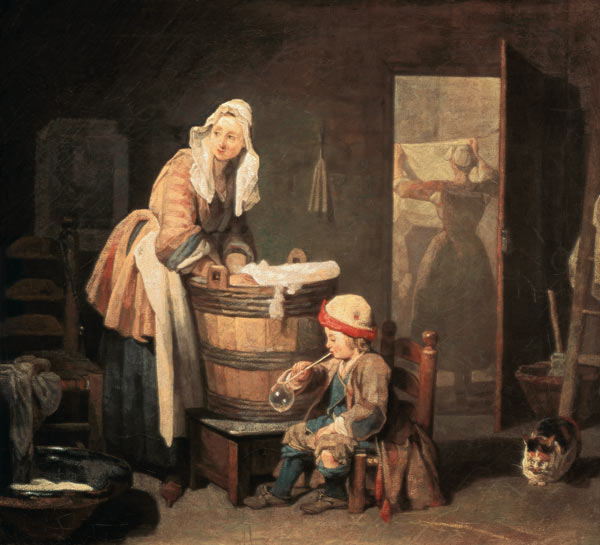 The Washerwoman od Jean-Baptiste Siméon Chardin