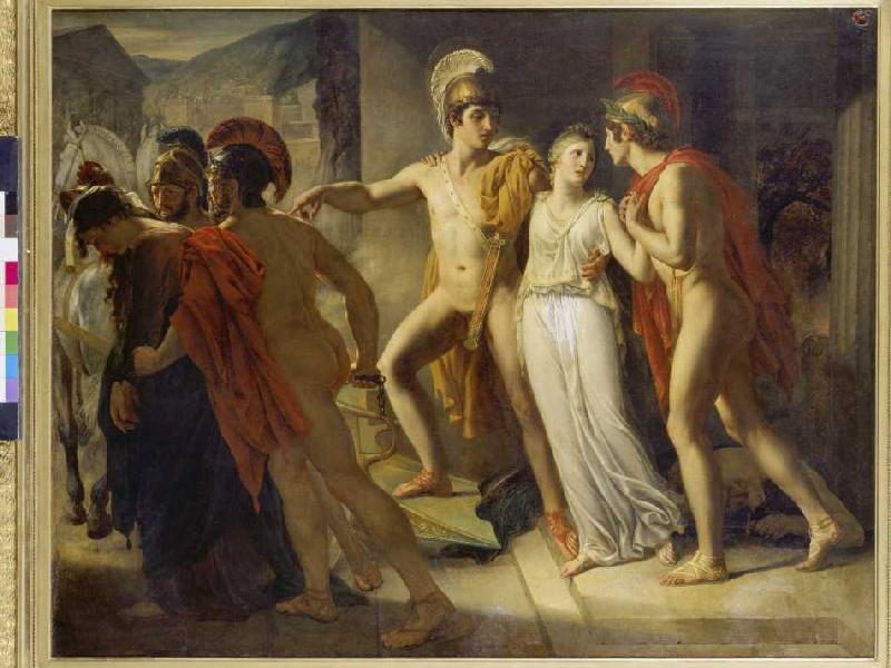 The abduction of Helena. od Jean Bruno Gassies