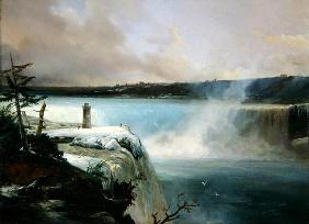 Niagara Falls, c.1837-40 (oil on canvas)