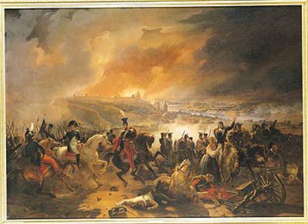 The Battle of Smolensk, 17th August 1812 od Jean Charles Langlois