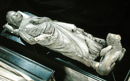 Tomb of Philippe III (1245-85) the Bold od Jean D'Arras
