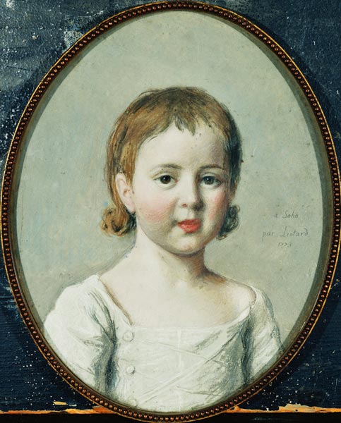 Büstenporträt von Matthew Robinson Boulton im Alter von 3 Jahren od Jean-Étienne Liotard