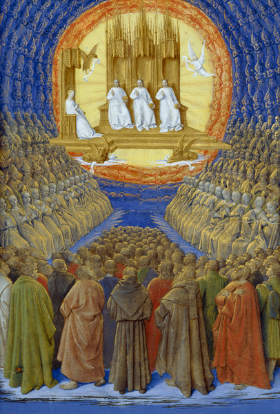 Die heilige Dreifaltigkeit od Jean Fouquet