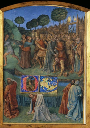 Die Gefangennahme Christi od Jean Fouquet