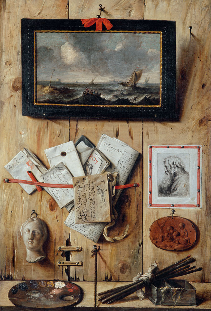 Corner of the Artist's Studio od Jean-Francois de Le Motte