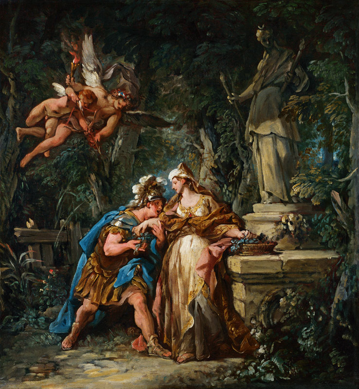 Jason Swearing Eternal Affection to Medea od Jean François de Troy