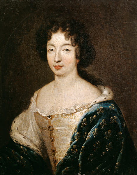 Marie-Anne-Christine-Victoire de Baviere (1660-90) od Jean François de Troy