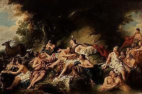 Diana in the bath od Jean François de Troy