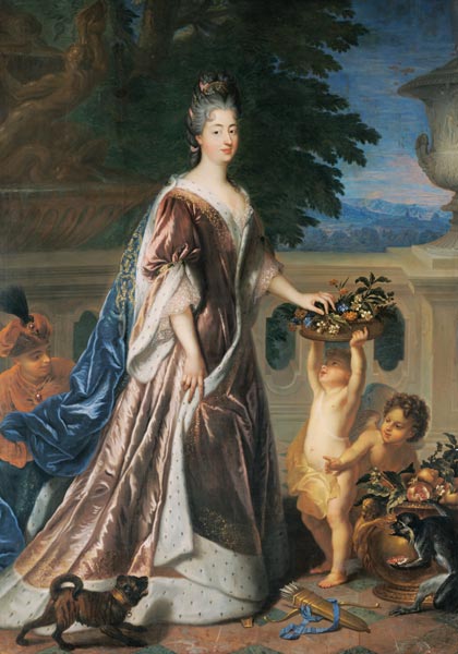 The Duchess of Maine (1676-1753) od Jean François de Troy