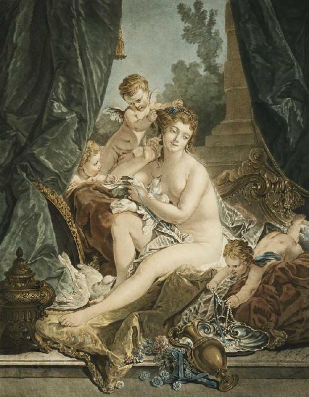 Die Toilette der Venus od Jean-Francois Janinet