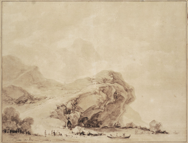 View of the Coast near Genoa od Jean Honoré Fragonard