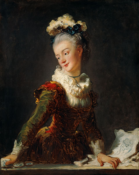Marie-Madeleine Guimard (1743-1816) od Jean Honoré Fragonard