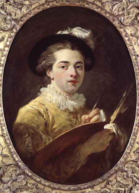 Self Portrait in Renaissance Costume od Jean Honoré Fragonard