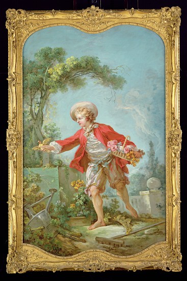 The Gardener, 1754/55 od Jean Honoré Fragonard