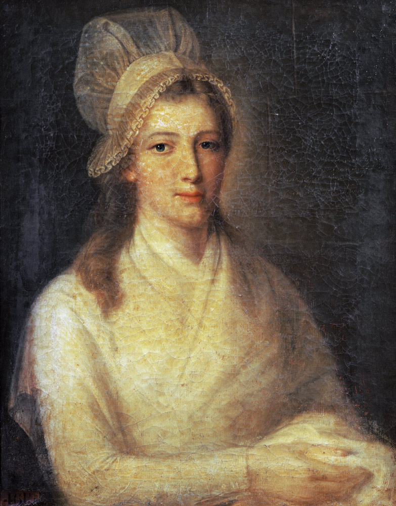 Charlotte Corday (1768-93) od Jean-Jacques Hauer