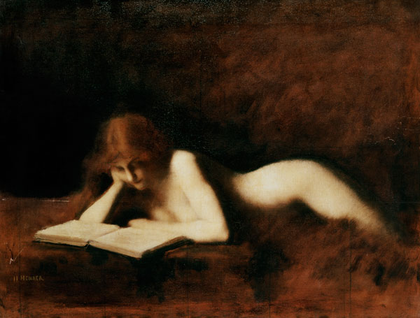The reading od Jean-Jacques Henner