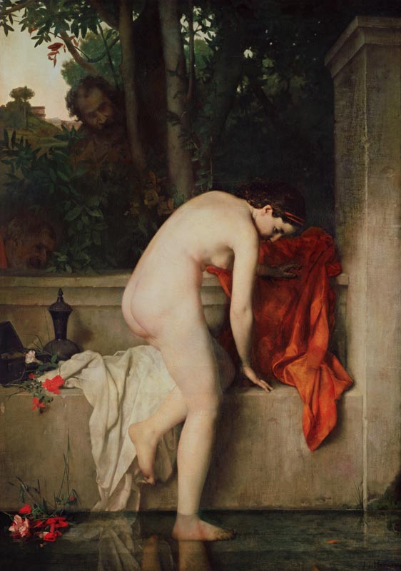 Chaste Susanna, or Susanna Bathing od Jean-Jacques Henner