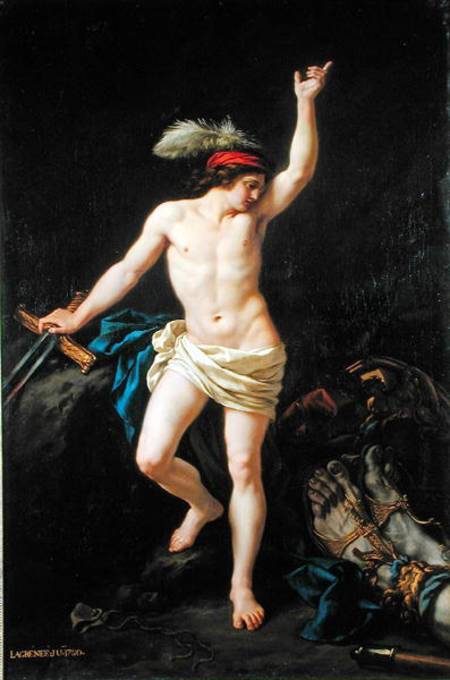 David Victorious od Jean Jacques II Lagrenee
