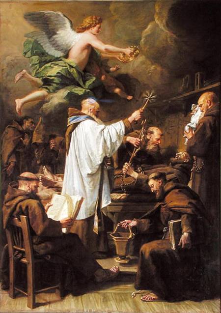 The Death of St. Francis od Jean Jouvenet
