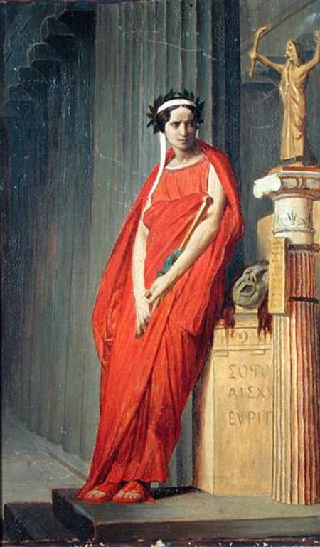 Rachel (1821-58) od Jean-Léon Gérome