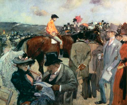 The Horse-Race od Jean Louis Forain