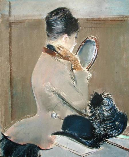At the Milliner od Jean Louis Forain