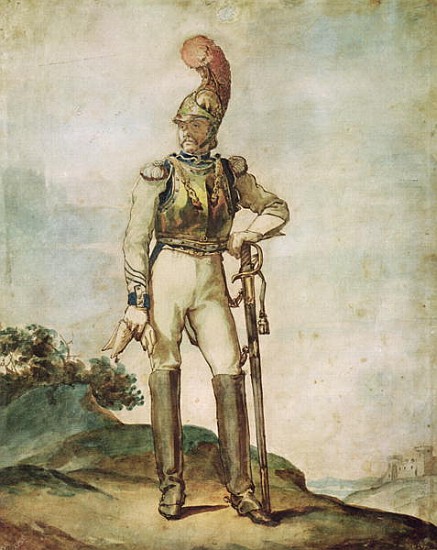 Cuirassier od Jean Louis Théodore Géricault