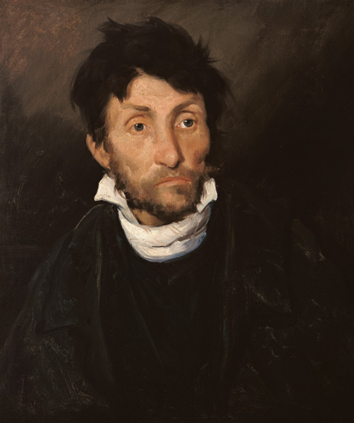 Picture a mentally ill (monomaniacal thief, kleptomaniac, murderer) od Jean Louis Théodore Géricault