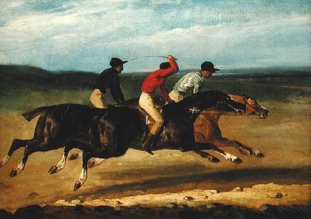 The Horse Race od Jean Louis Théodore Géricault