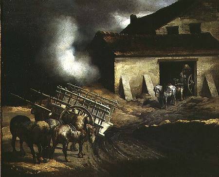 The Kiln at the Plaster Works od Jean Louis Théodore Géricault
