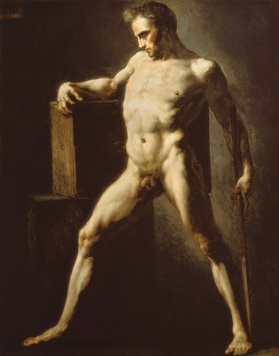 Masculine act. od Jean Louis Théodore Géricault