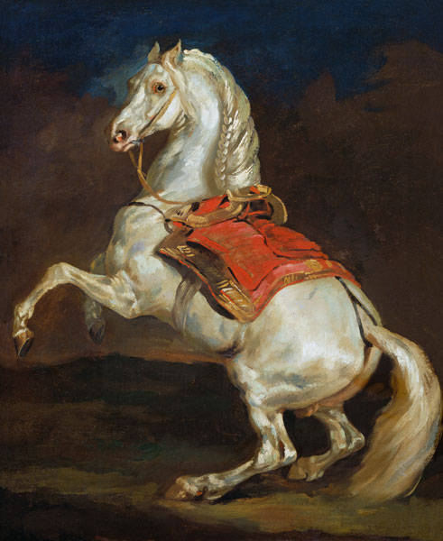 Napoleon's Stallion, Tamerlan od Jean Louis Théodore Géricault