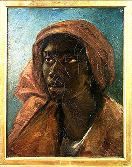 A Young Negro Woman od Jean Louis Théodore Géricault