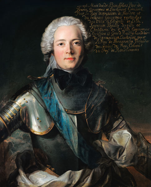 Joseph-Marie (1706-47) Duc de Boufflers od Jean Marc Nattier