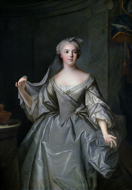 Madame Sophie de France (1734-82) as a Vestal Virgin od Jean Marc Nattier