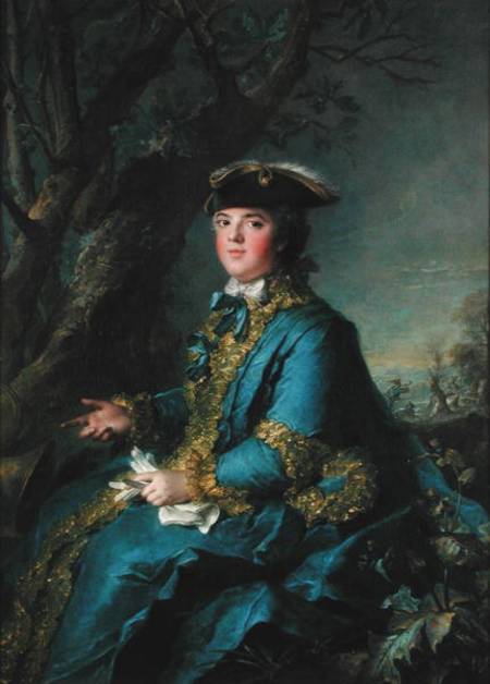 Louise-Elisabeth de France (1729-59) Infanta of Spain, then Duchess of Parma od Jean Marc Nattier