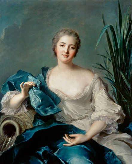 Madame Marie-Henriette Berthelot de Pleneuf od Jean Marc Nattier