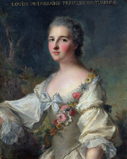 Louise-Henriette-Gabrielle de Lorraine (1718-88) Princess of Turenne and Duchess of Bouillon