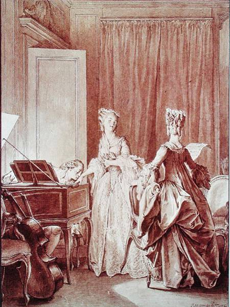 The Harpsichord od Jean Michel the Younger Moreau