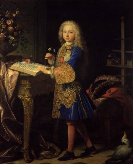 Charles III (1716-88) as a Child od Jean Ranc