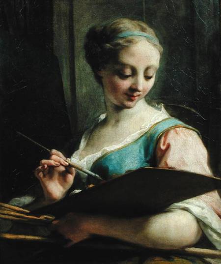Allegory of Painting od Jean Restout