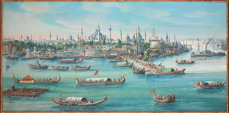 Ansicht von Konstantinopel vom Wasser aus od Jean Spath