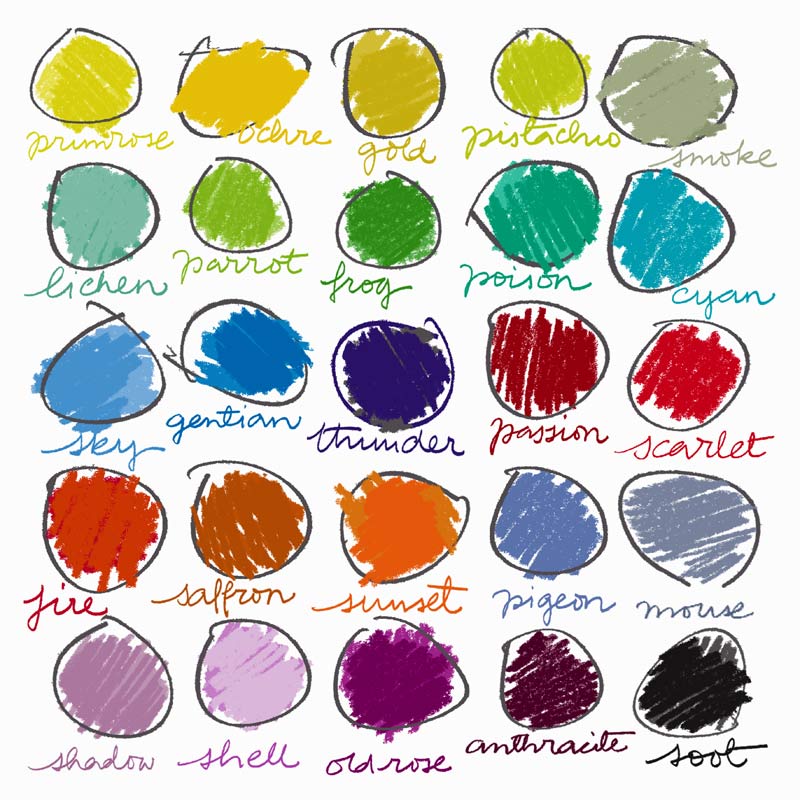 Colour Palette od Jenny Frean