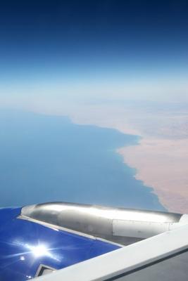 Suezkanal von oben od Jenny Sturm