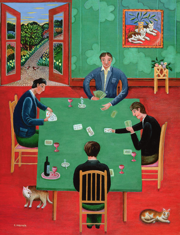 Playing Cards  od Jerzy  Marek