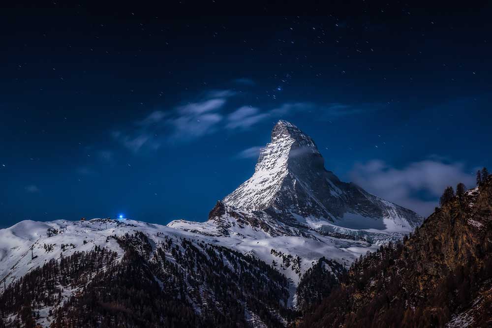 Full moon at Matterhorn od Jesus Gonzalez