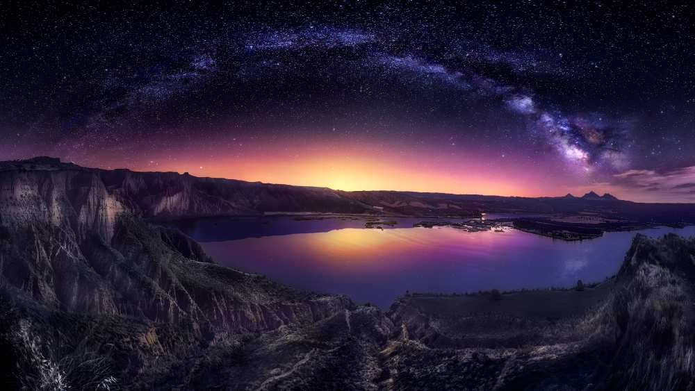 Milky way over Las Barrancas 2016 od Jesus M. Garcia